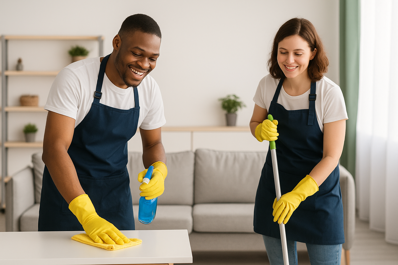 Équipe de nettoyage Mounnetnet